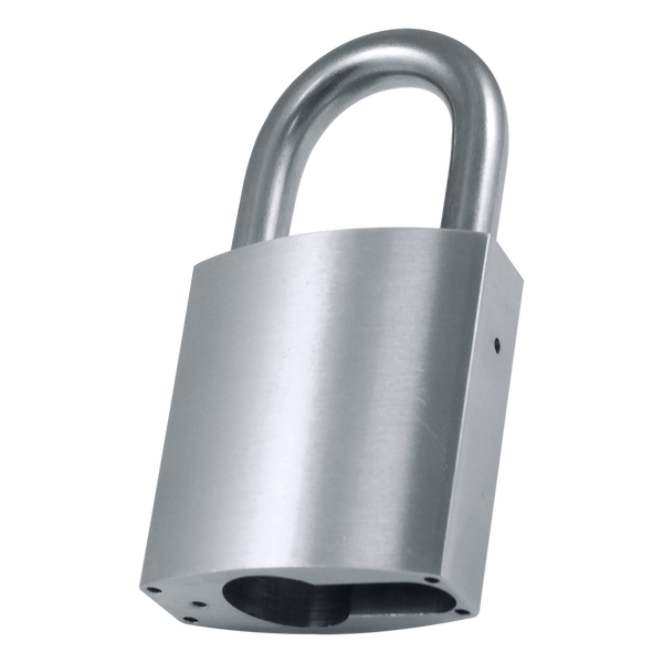 EVVA HPM Open Shackle Padlock Without Cylinder