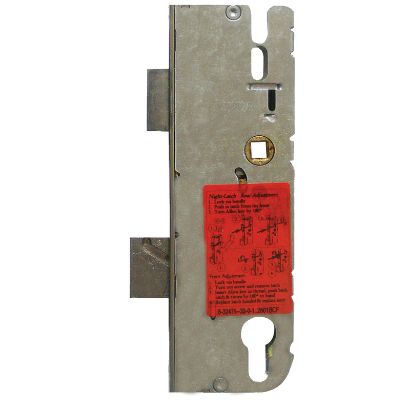 GU Lever Operated Latch & Deadbolt Gearbox with Split Spindle