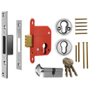 ERA 233 Fortress BS Euro Keyless Egress Key & Turn Deadlock With Cylinder