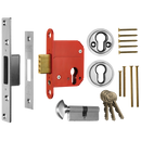 ERA 333 Fortress BS Euro Key & Turn Deadlock With Cylinder