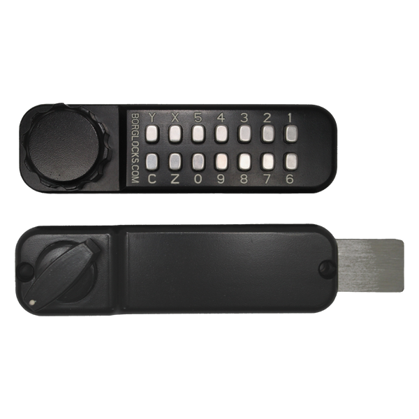 BORG LOCKS BL2615 Marine Grade Pro Digital Horizontal Rim Deadbolt Lock