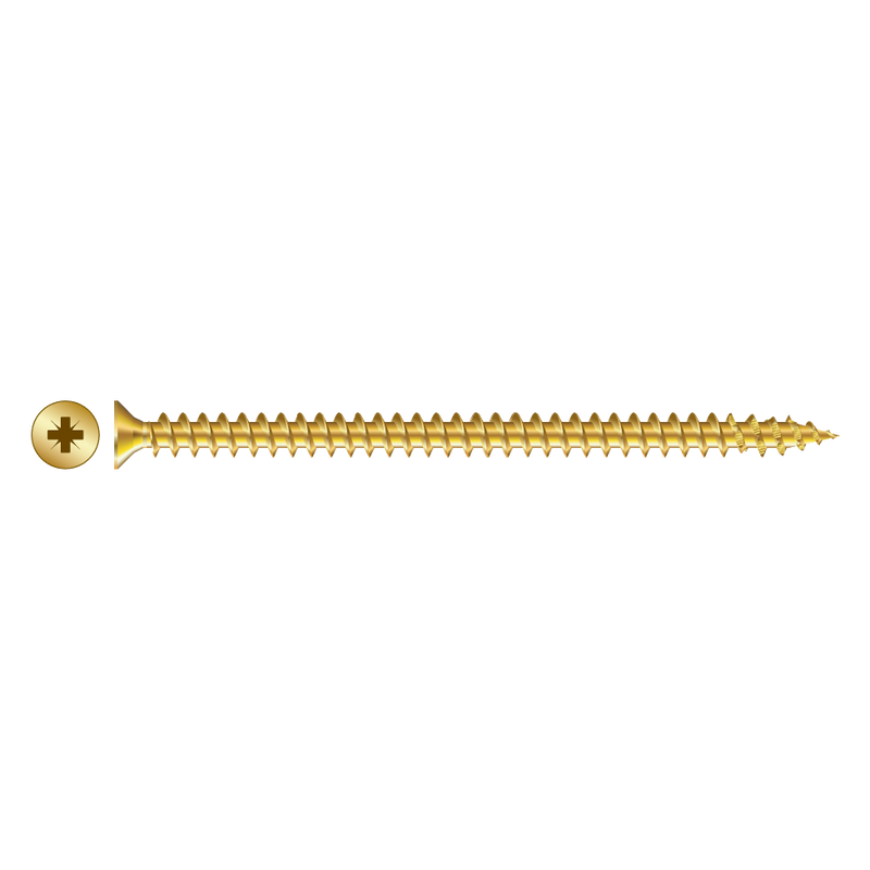 RAPIERSTAR Sharp Point Wood Screw - Countersunk