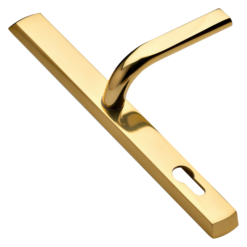 LOXTA 92 Lever/Lever UPVC Furniture - 278mm Backplate