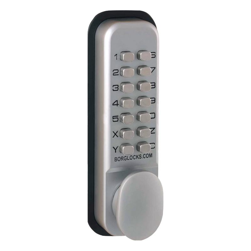 BORG LOCKS BL2201 Digital Lock With Optional Holdback Inside Handle And 60mm Latch