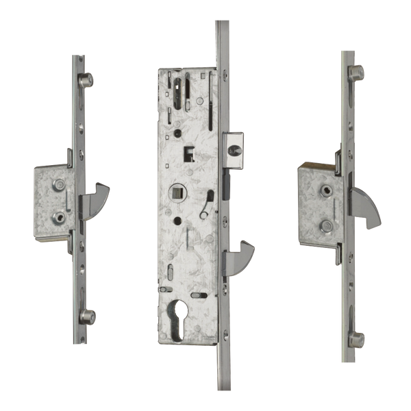 YALE YS170 Lever Operated Latch & Hookbolt Split Spindle - 2 Hook 4 Roller