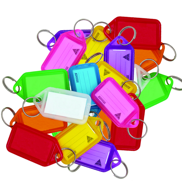 KEVRON ID30 Giant Tags Bag of 25 Assorted Colours