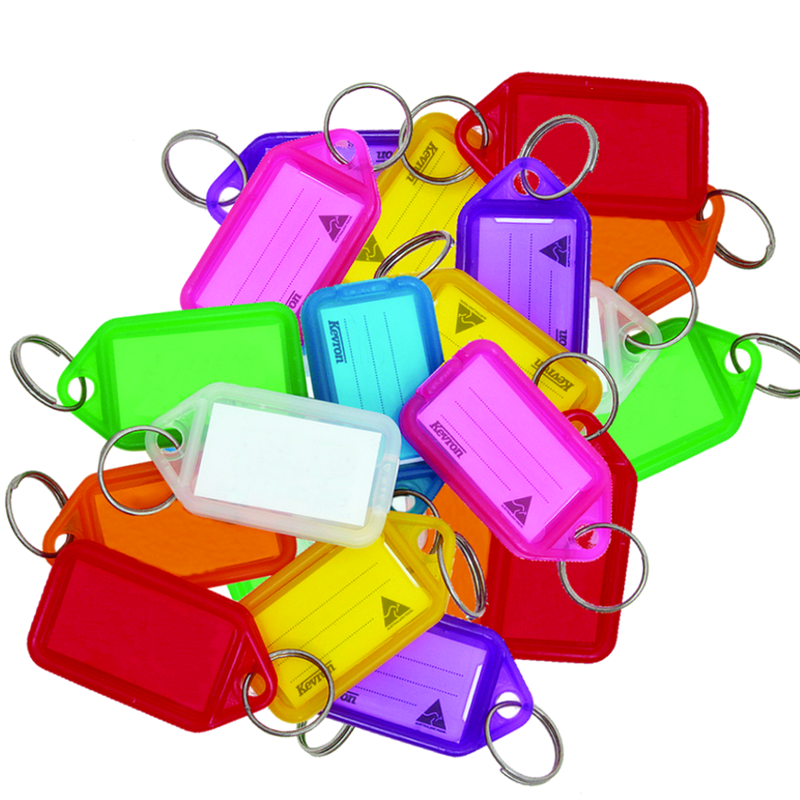 KEVRON ID30 Giant Tags Bag of 25 Assorted Colours