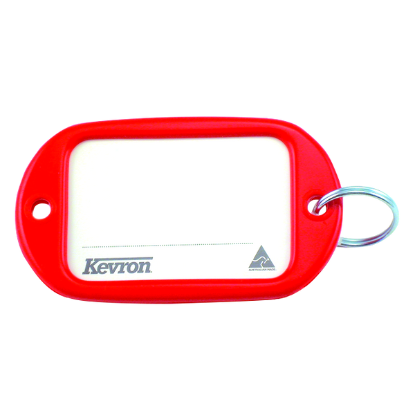 KEVRON ID10 Jumbo Key Tags Bag of 50 Assorted Colours