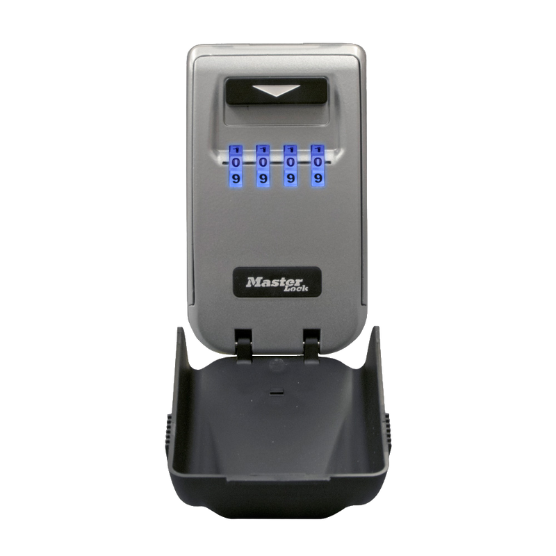 MASTER LOCK 5425EURD Light Up 4-Dial Combination Key Safe
