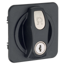 RONIS 23900 Master Keyed Black Flush Fit Handle