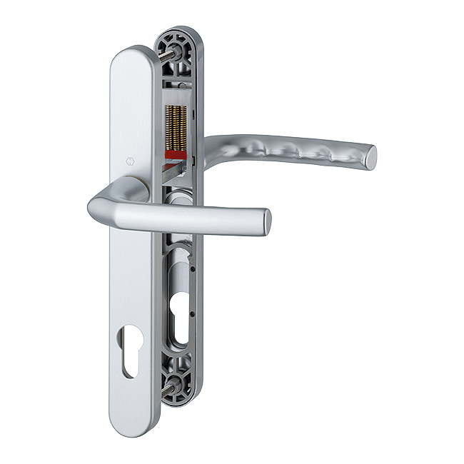 HOPPE Birmingham 92mm UPVC Lever Door Furniture 215mm Screw Centers 1117/3810N