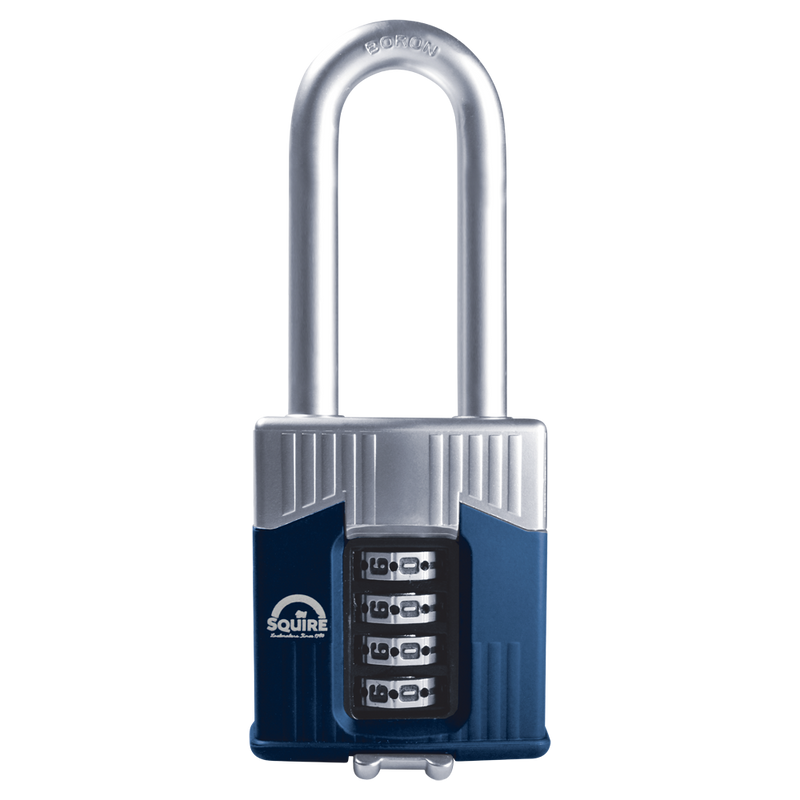 SQUIRE Warrior Long Shackle Combination Padlock