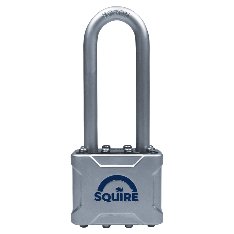 SQUIRE Vulcan Long Boron Shackle Padlock Key Locking