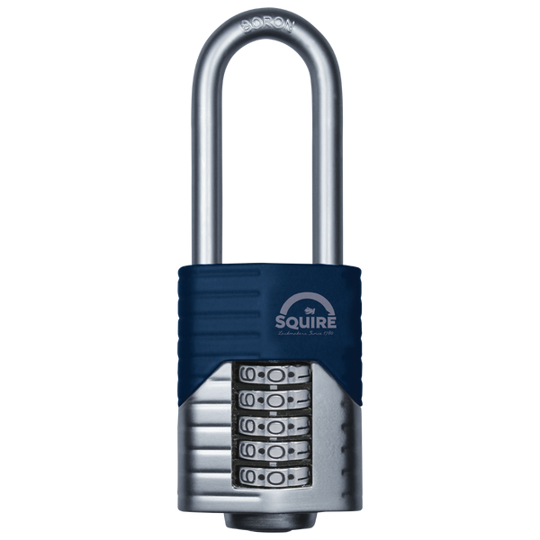 SQUIRE Vulcan Long Boron Shackle Combination Padlock