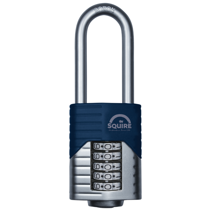 SQUIRE Vulcan Long Boron Shackle Combination Padlock