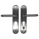 HOOPLY 918902 Security Container Door Handle With Cylinder Cover (Euro Profile)