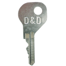 D&D Spare Wafer Key for MagnaLatch Gate Lock