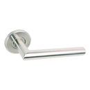 BRITON Mitred Lever on Rose with Round Bar