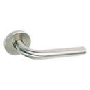 BRITON Straight Lever on Rose with Round Bar