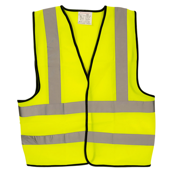 WARRIOR Hi Vis Yellow Safety Vest