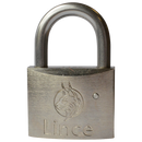 LINCE Nautic Brass Body Corrosion Resistant Open Shackle Padlock