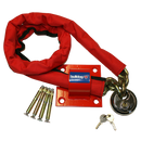 BULLDOG MC30 Chain, Padlock & Wall/Floor Anchor Kit