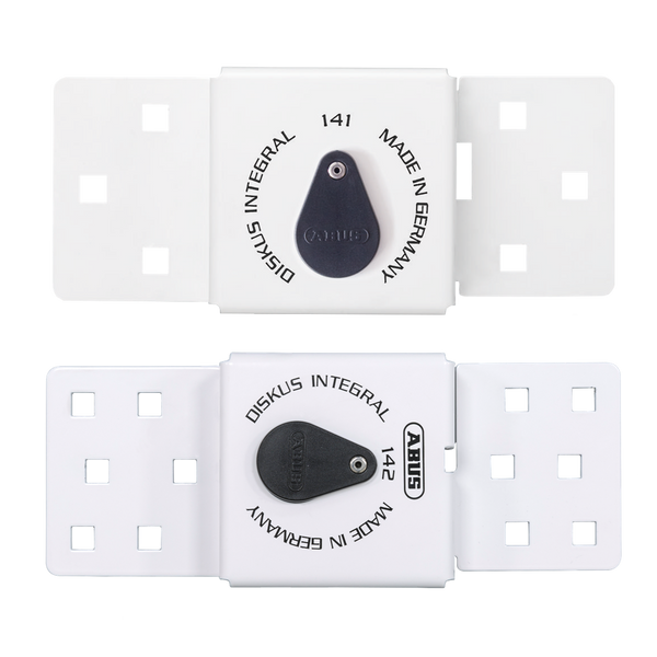 ABUS 141 & 142 Series Integral Diskus Van Lock Twin Pack