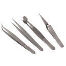 FAITHFULL Tweezers - 4 Piece Set