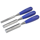 FAITHFULL Bevel Edge Chisel Set - 3 Piece Set