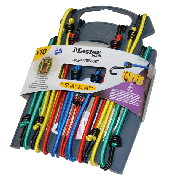 MASTER LOCK Twin Wire™ Bungee Cord Set of 10
