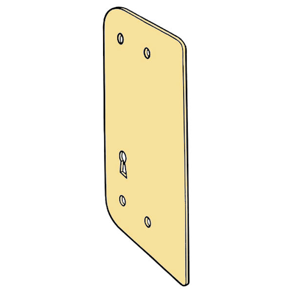 KICKSTOP AT1 Anti-Thrust Plate To Suit Deadlocks