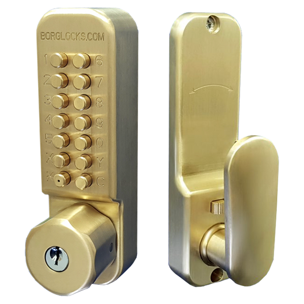 BORG LOCKS BL2701 Cu-Shield ECP Antimicrobial Easicode Pro Digital Lock With Key Override