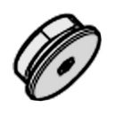 ASSA ABLOY 8821 Codehandle Door Battery Cover