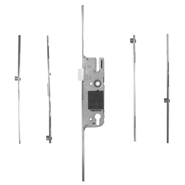 GU Lever Operated Latch & Deadbolt - 4 Roller