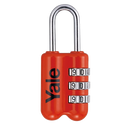 YALE YP2 Open Shackle Combination Padlock