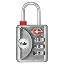 YALE YTP1 TSA Combination Padlock