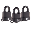 YALE Y222B 35mm High Security Trailer Padlock - Pack of 3