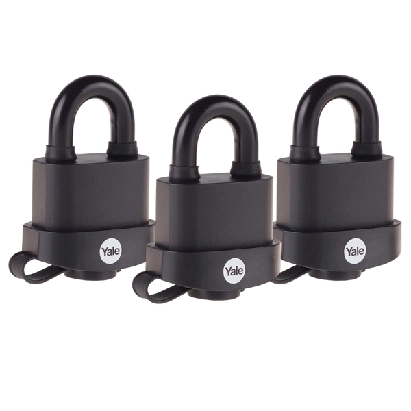 YALE Y222B 35mm High Security Trailer Padlock - Pack of 3