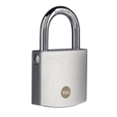 YALE Y120B Brass Padlock With Chrome Finish