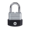 YALE Y125B High Security Laminated Steel Open Shackle Padlock