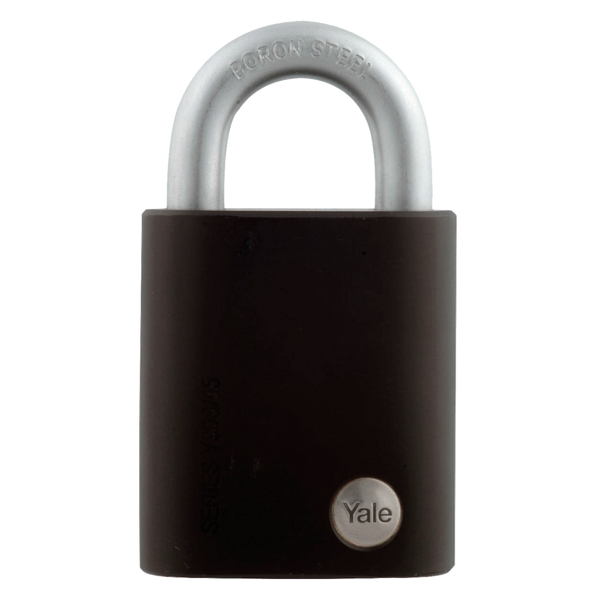 YALE Maximum Security Hardened Steel Open Shackle Padlock