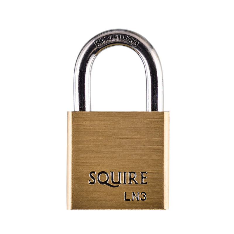 SQUIRE Lion Marine Grade Brass Open Shackle Padlock KA