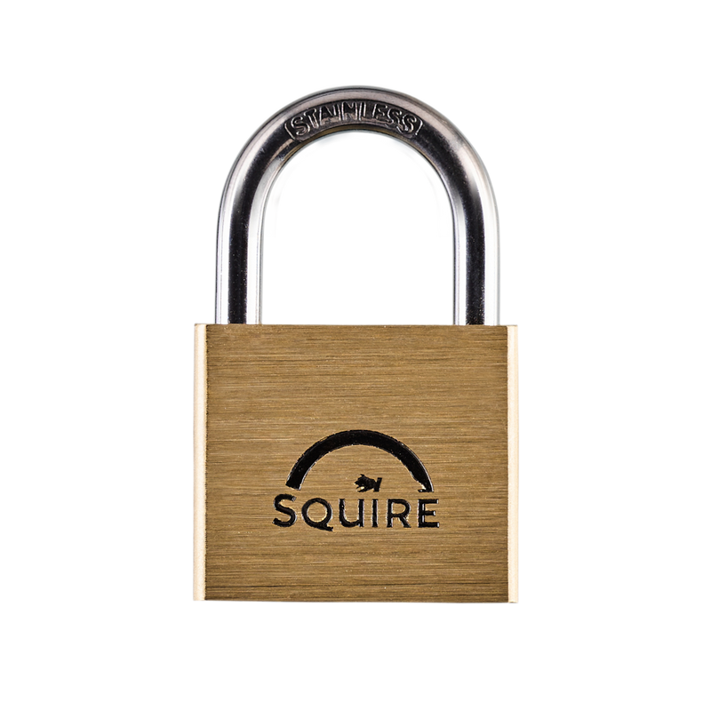 SQUIRE Lion Marine Grade Brass Open Shackle Padlock KA