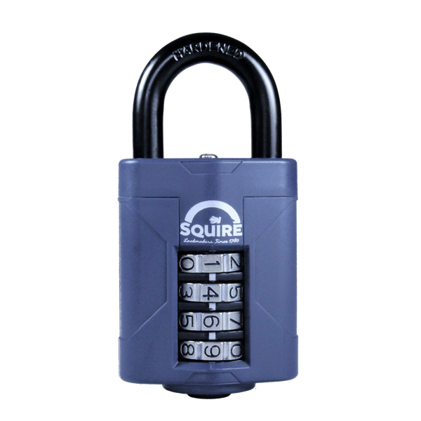 SQUIRE CP50 Series 50mm Steel Shackle Combination Padlock