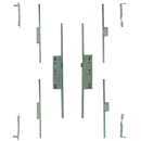 FULLEX Crimebeater Direct Fit Double Door Set 45/92 Latch & Deadbolt 2 Hook - Split Spindle