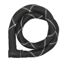 Abus IVEN Chain Key Operated Lock -Black