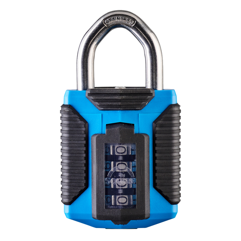 SQUIRE CP50/ATLS - All Terrain Stainless Steel Shackle Combination Padlock