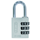 ABUS 144/30 Combination Padlock 30mm Body