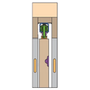 HENDERSON Pocket Door Kit For Single And Bi-Parting Doors