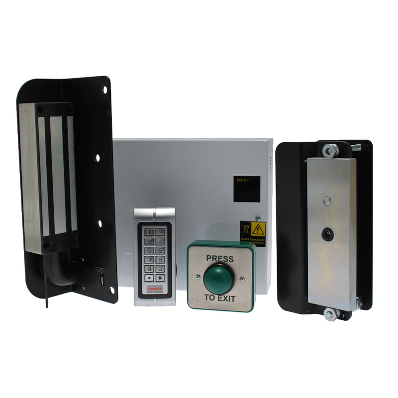 GATEMASTER Gate Maglock & Digital Keypad Kit